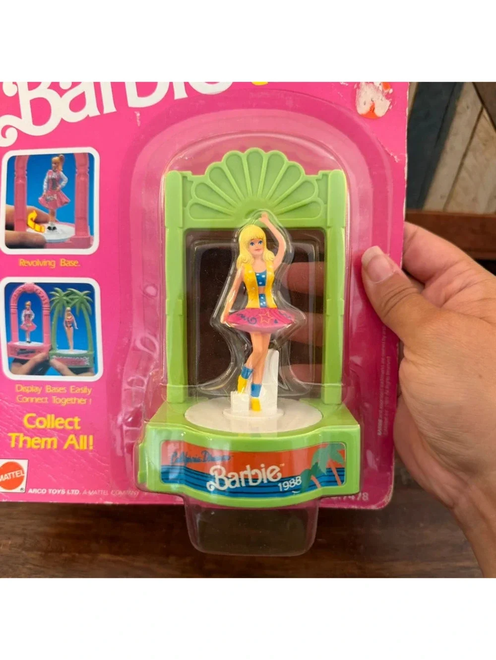 Vintage 1988 Miniature Barbie Collectibles California Dream California 3